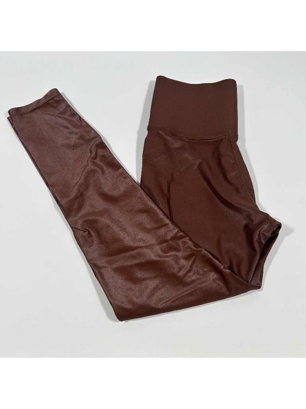 Carbon38 Cappuccino Takara Shine High-Rise Leggings Women's X-Small XS